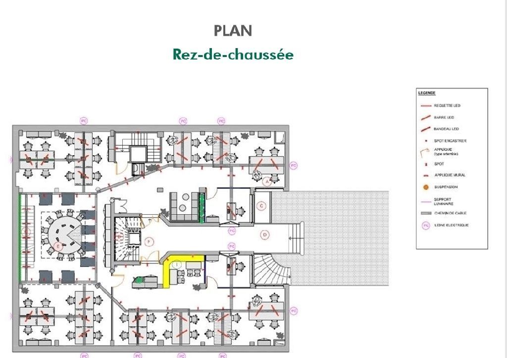 Vente bureaux 570 m² non divisibles