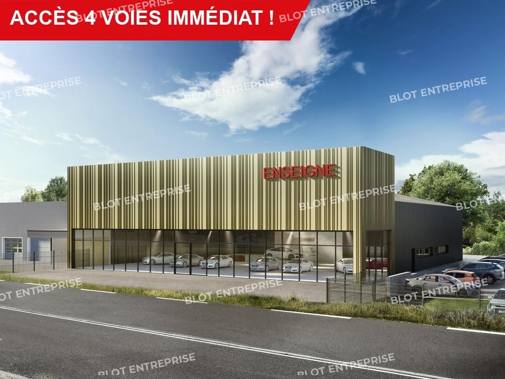 Location entrepôts 800 m² non divisibles