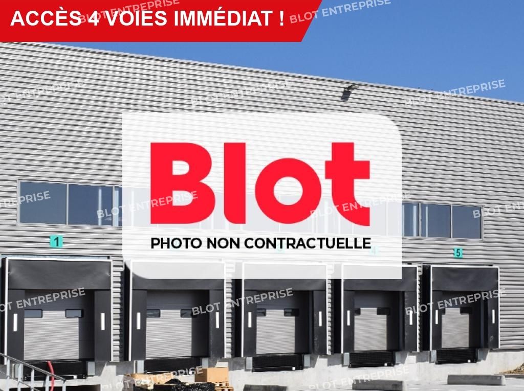 Location entrepôts 800 m² non divisibles