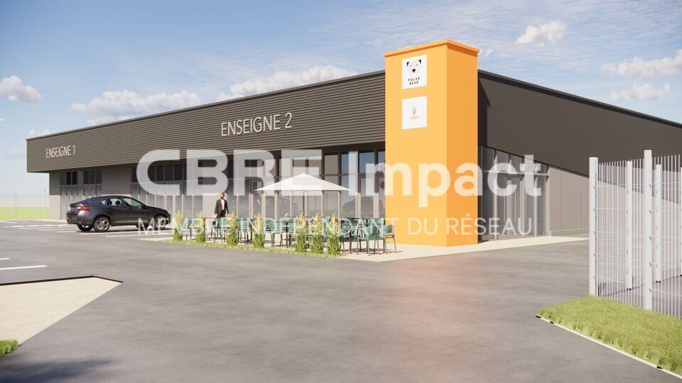 Location local commercial 400 m² non divisibles