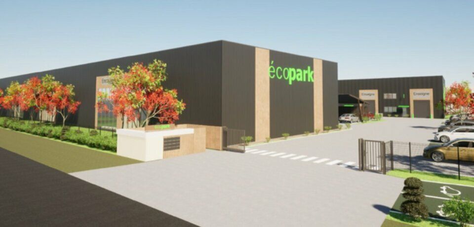 Location local d''activites 349.8 m² divisibles à partir de 221.3 m²