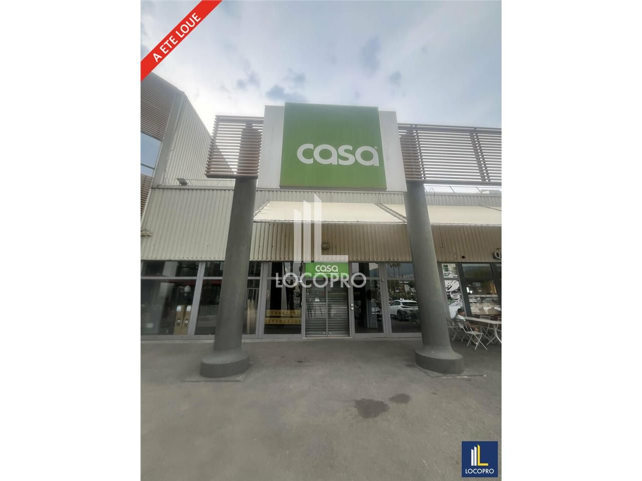 LOCAL COMMERCIAL 325 M2 + TERRASSE 35m2 A LOUER - NICE LINGOSTIERE