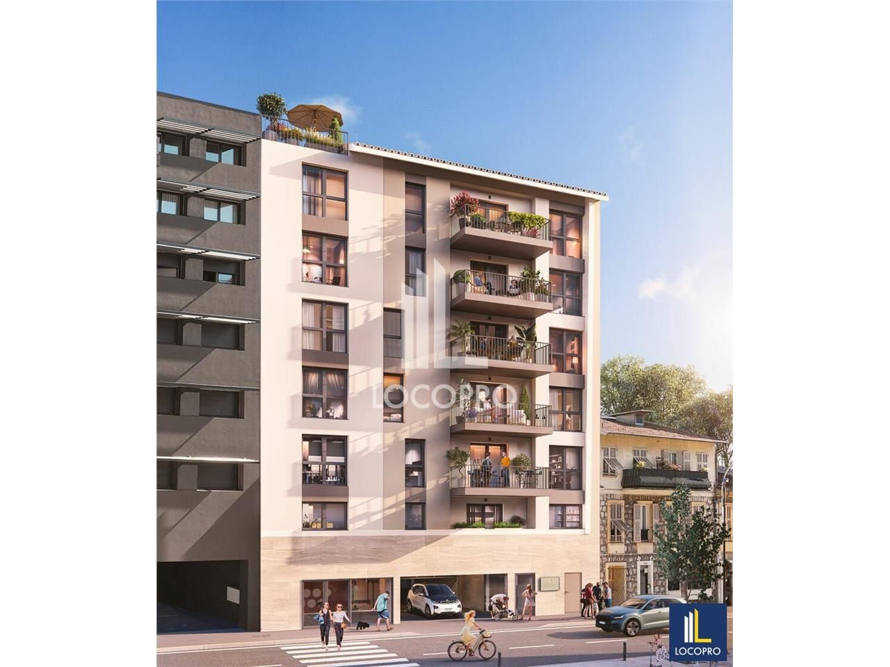 A VENDRE EN VEFA - BUREAUX  - 193 M2 DIVISIBLES - NICE 