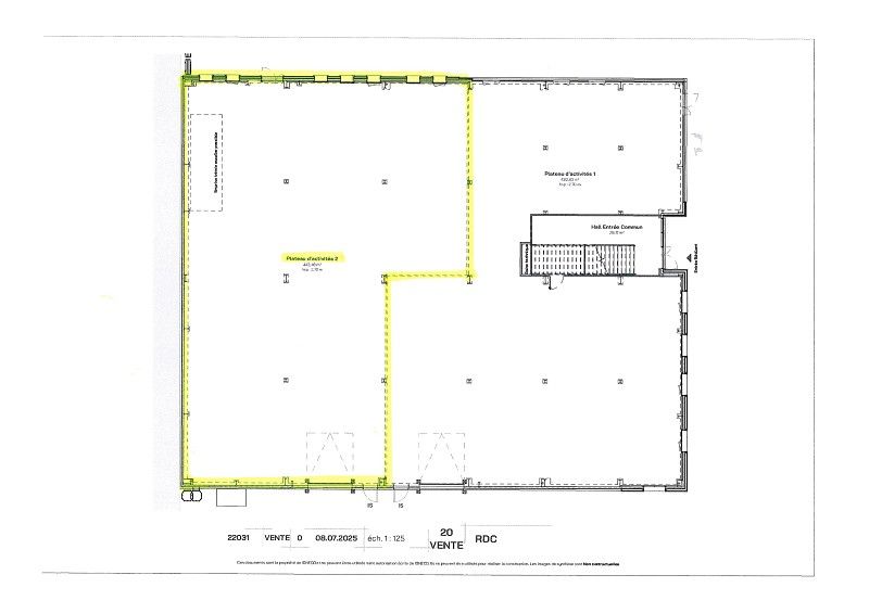 Location entrepot 443 m² à ST NAZAIRE