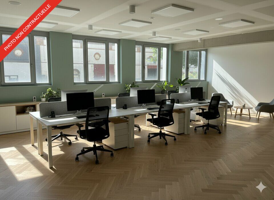 Vente bureaux 152 m² non divisibles