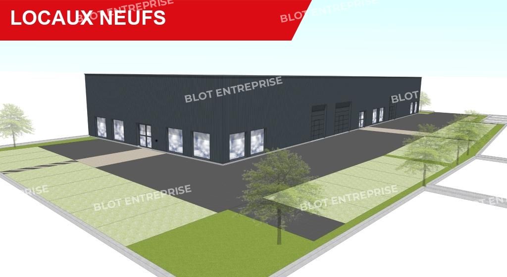 Location entrepôts 302 m² non divisibles
