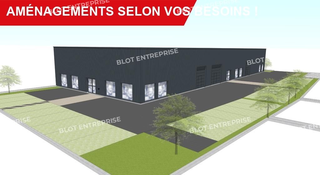 Location entrepôts 302 m² non divisibles