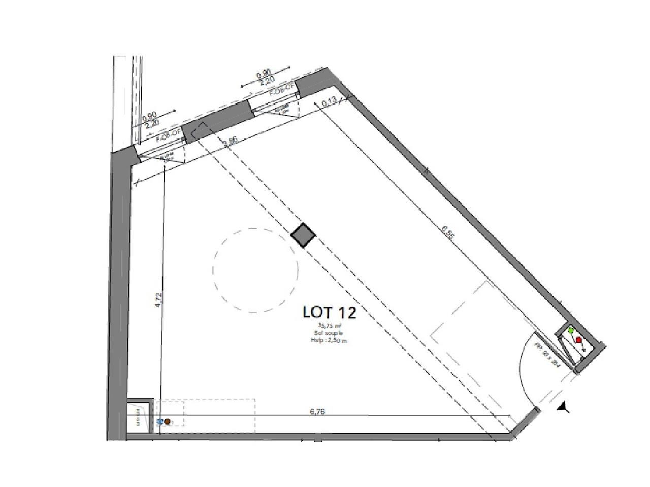 Vente bureaux 36 m² à Hermanville-sur-Mer