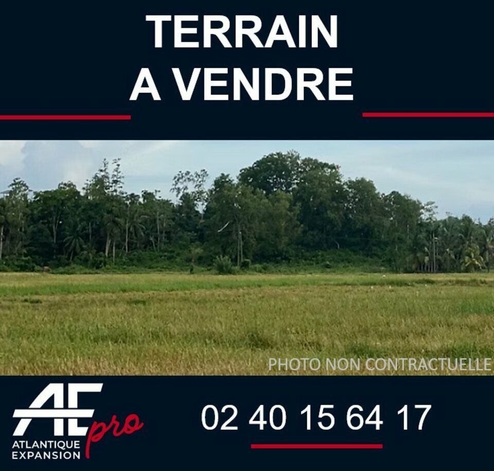 Vente terrain 2575 m² non divisibles
