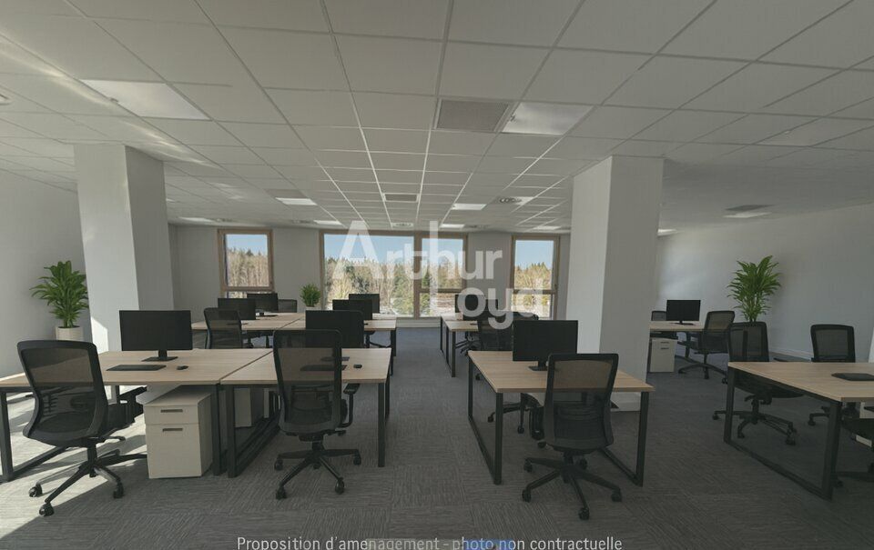 Location bureaux 1049.05 m² non divisibles