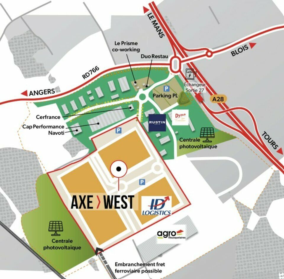 Location entrepot 107071 m² divisibles à partir de 3000 m²