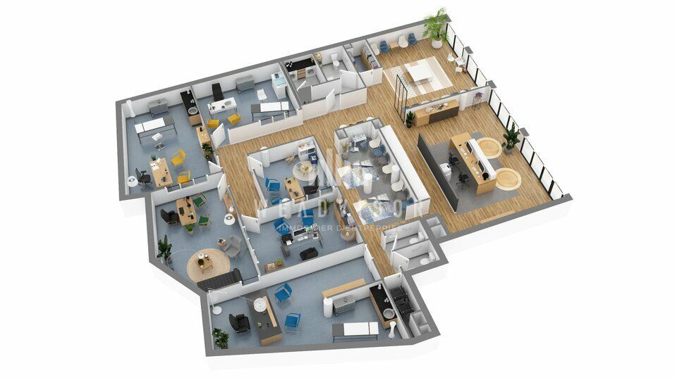 LOCAL COMMERCIAL NEUF en pied d'immeuble à JOUE LES TOURS