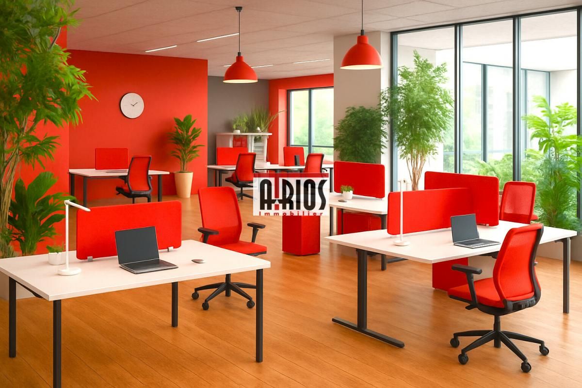 Location bureaux 200 m² non divisibles