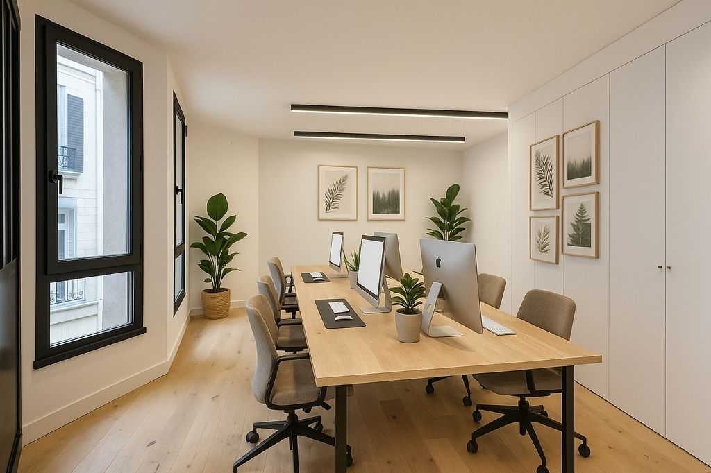 Location bureaux 100 m² non divisibles