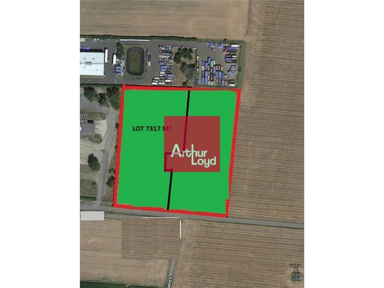 Vente terrain 7317 m² non divisibles