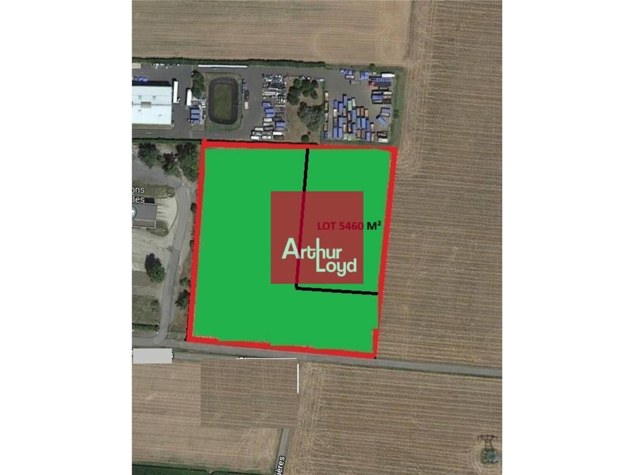 Vente terrain 5460 m² non divisibles