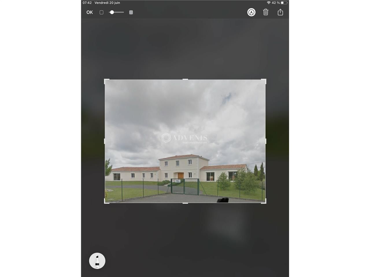 Location bureaux 550 m² non divisibles