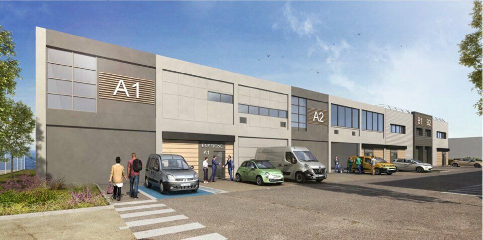 Vente local commercial 1192 m² divisibles à partir de 281 m²