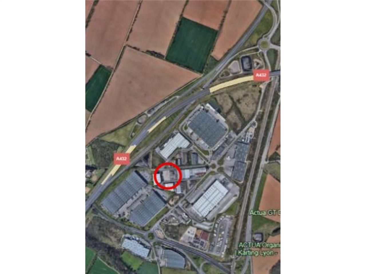 À VENDRE / À LOUER – TERRAIN POUR CLÉ EN MAIN UTILISATEUR – 5 070 m² – ST-LAURENT-DE-MURE