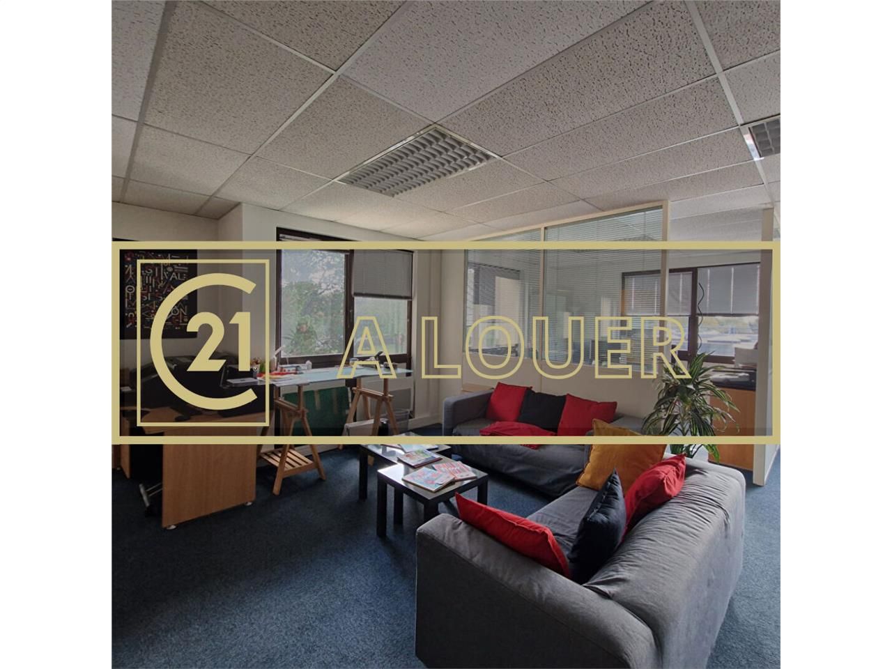 Location bureaux 123.00 m² à CAEN