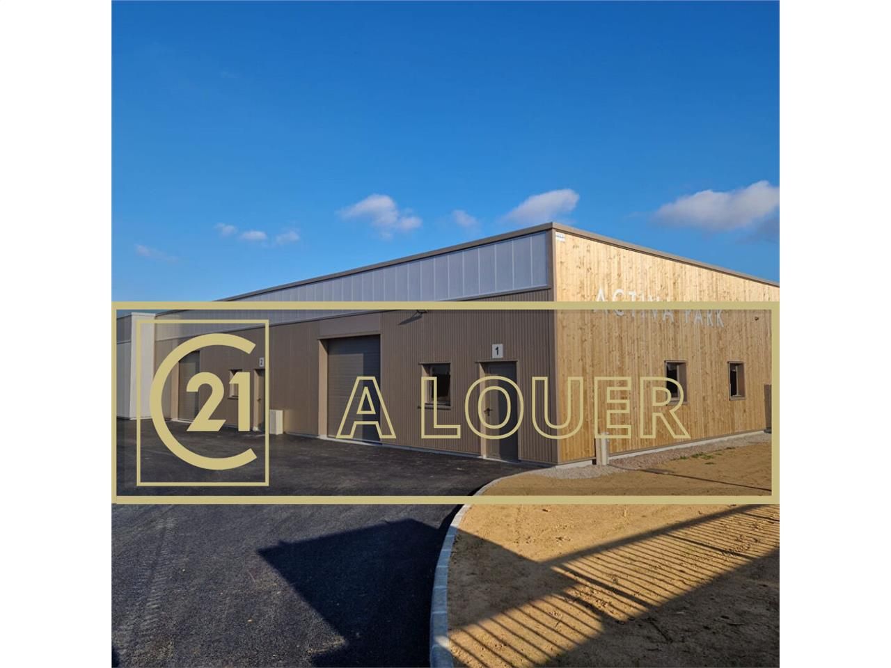 Location local 109.58 m² à DOUVRES LA DELIVRANDE