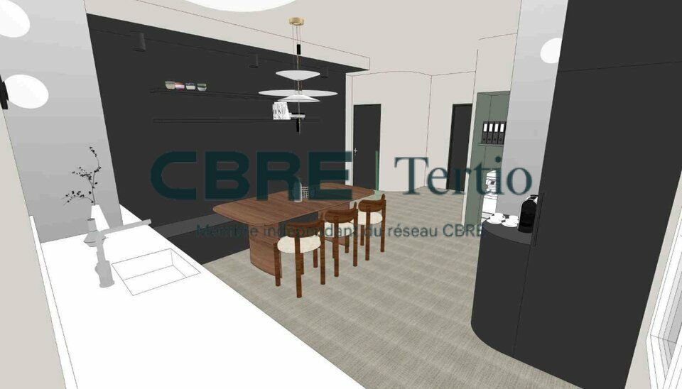 Location bureaux 69 m² non divisibles