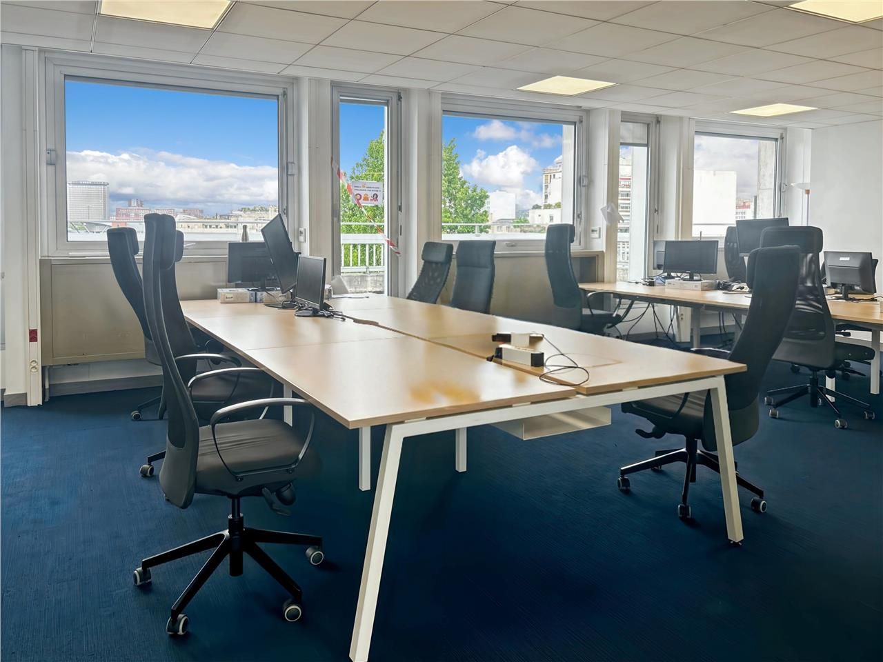 Location bureaux 206 m² non divisibles