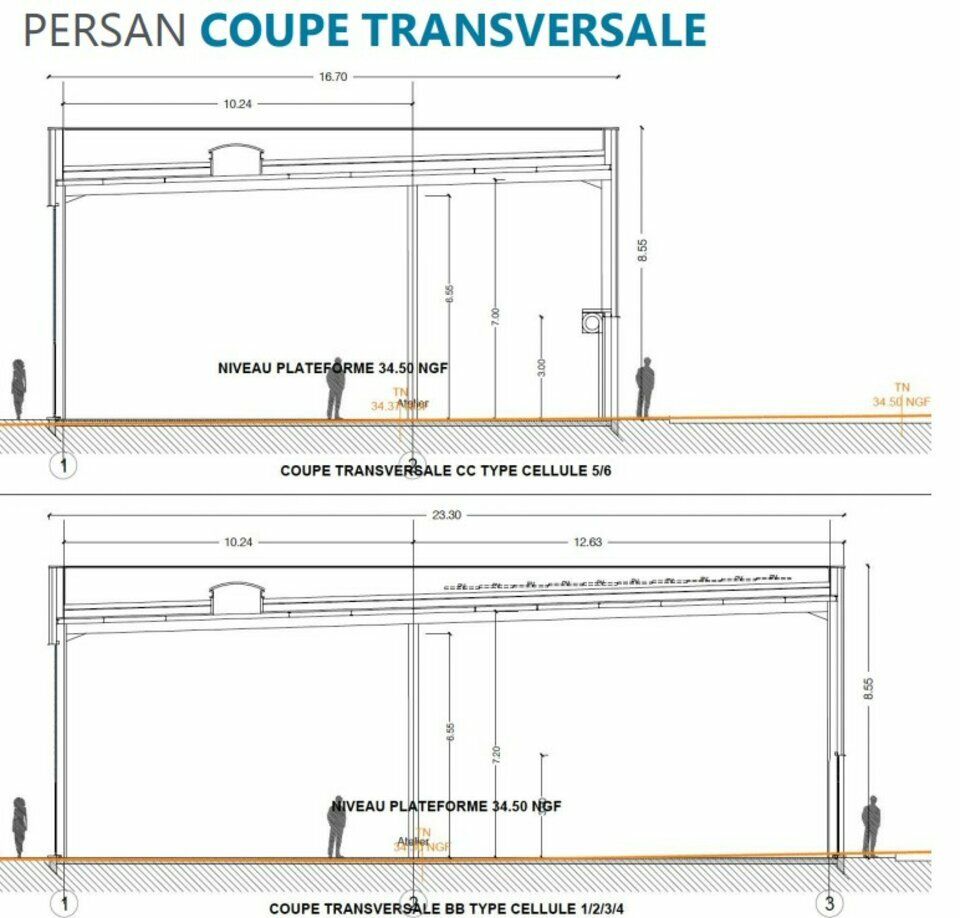 France Locaux vous propose des locaux commerciaux en second rideau de la zone commerciale de Persan-Chambly.