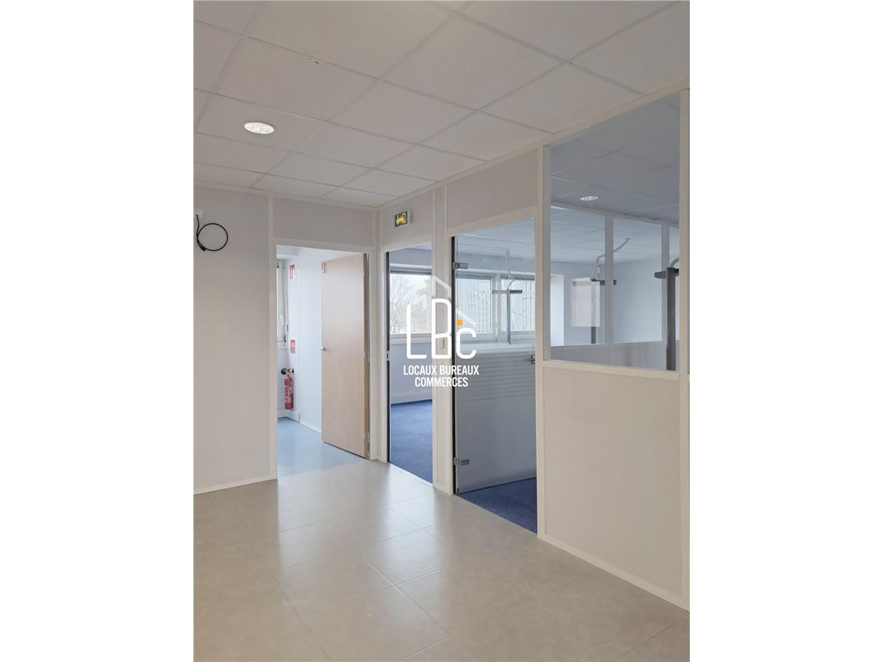 Location bureaux 130.90 m² à Nantes