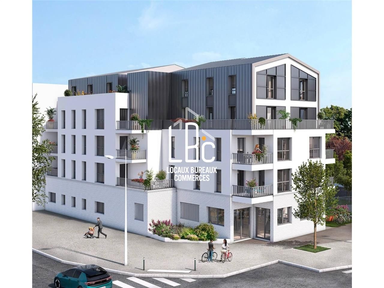 Location bureaux 48.83 m² à Rezé