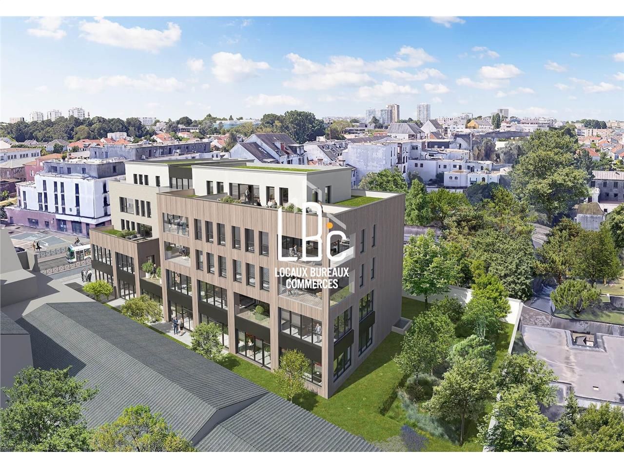 Location bureaux 506.00 m² à Nantes