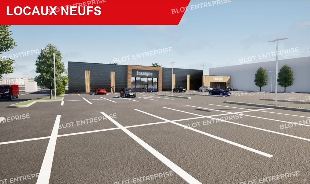Location local commercial 1700 m² non divisibles