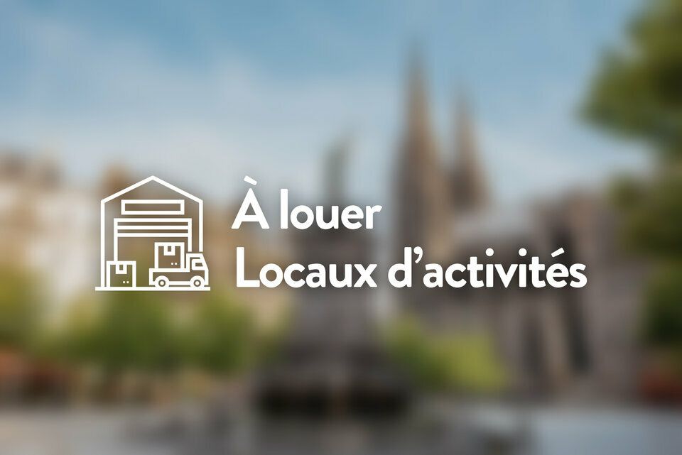 Location local commercial 440 m² non divisibles