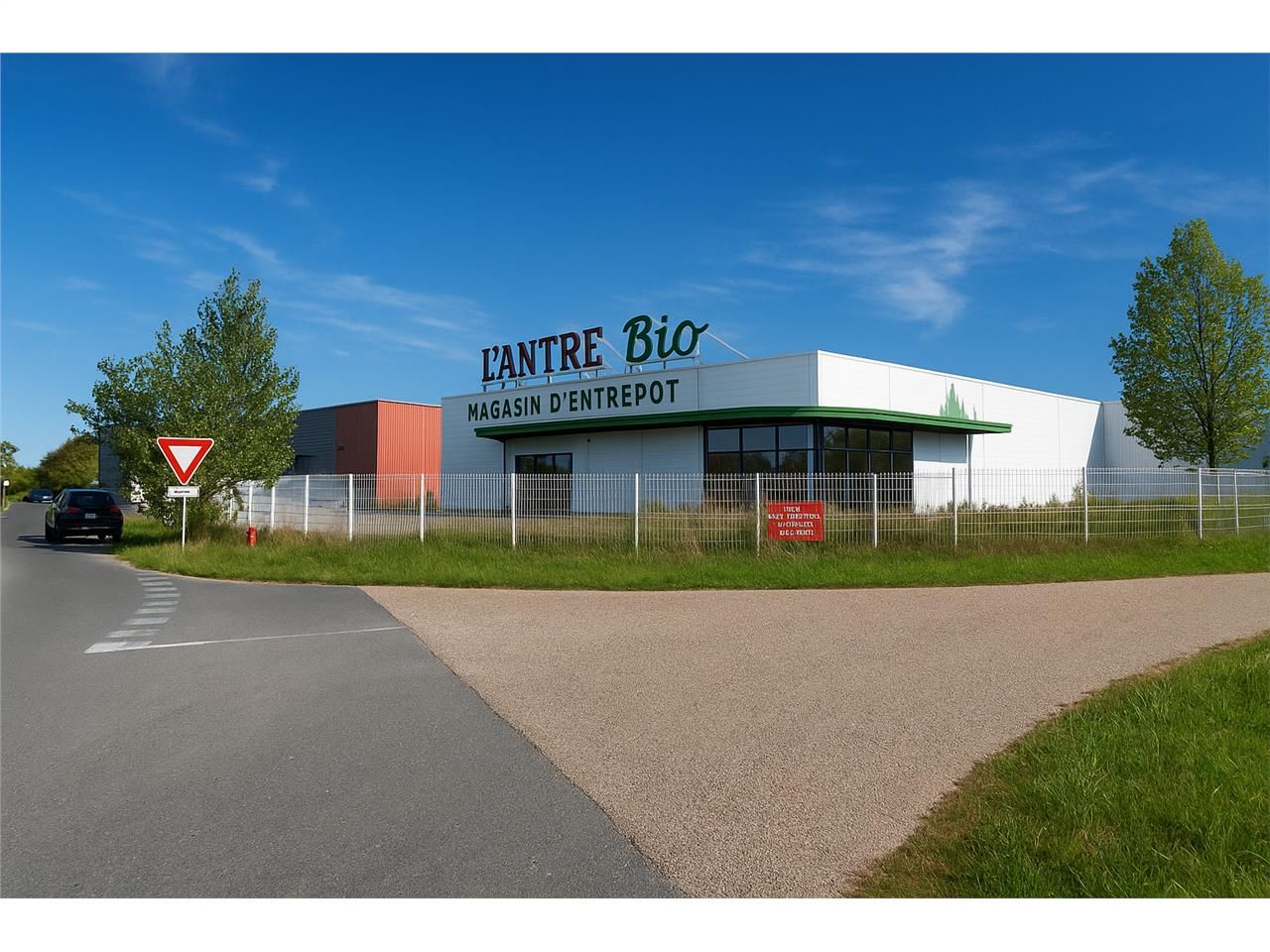 Location local commercial 1380.00 m² à VAYRES