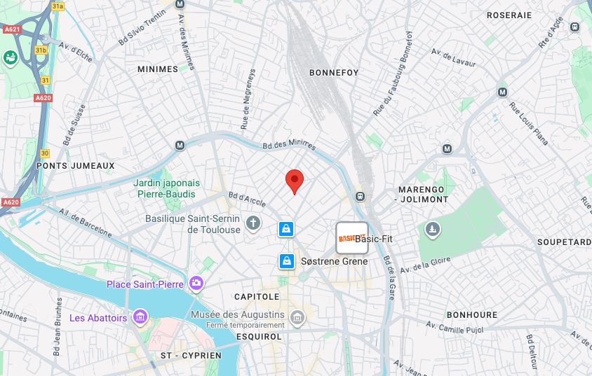 Location bureaux 188.00 m² à TOULOUSE