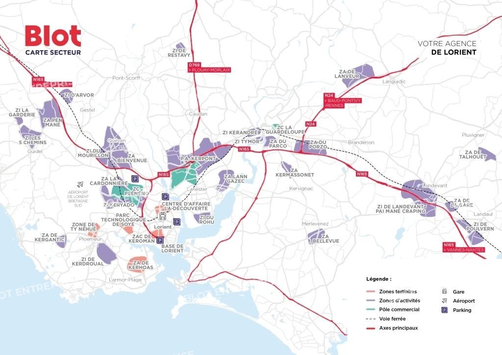 Location bureaux 160 m² non divisibles