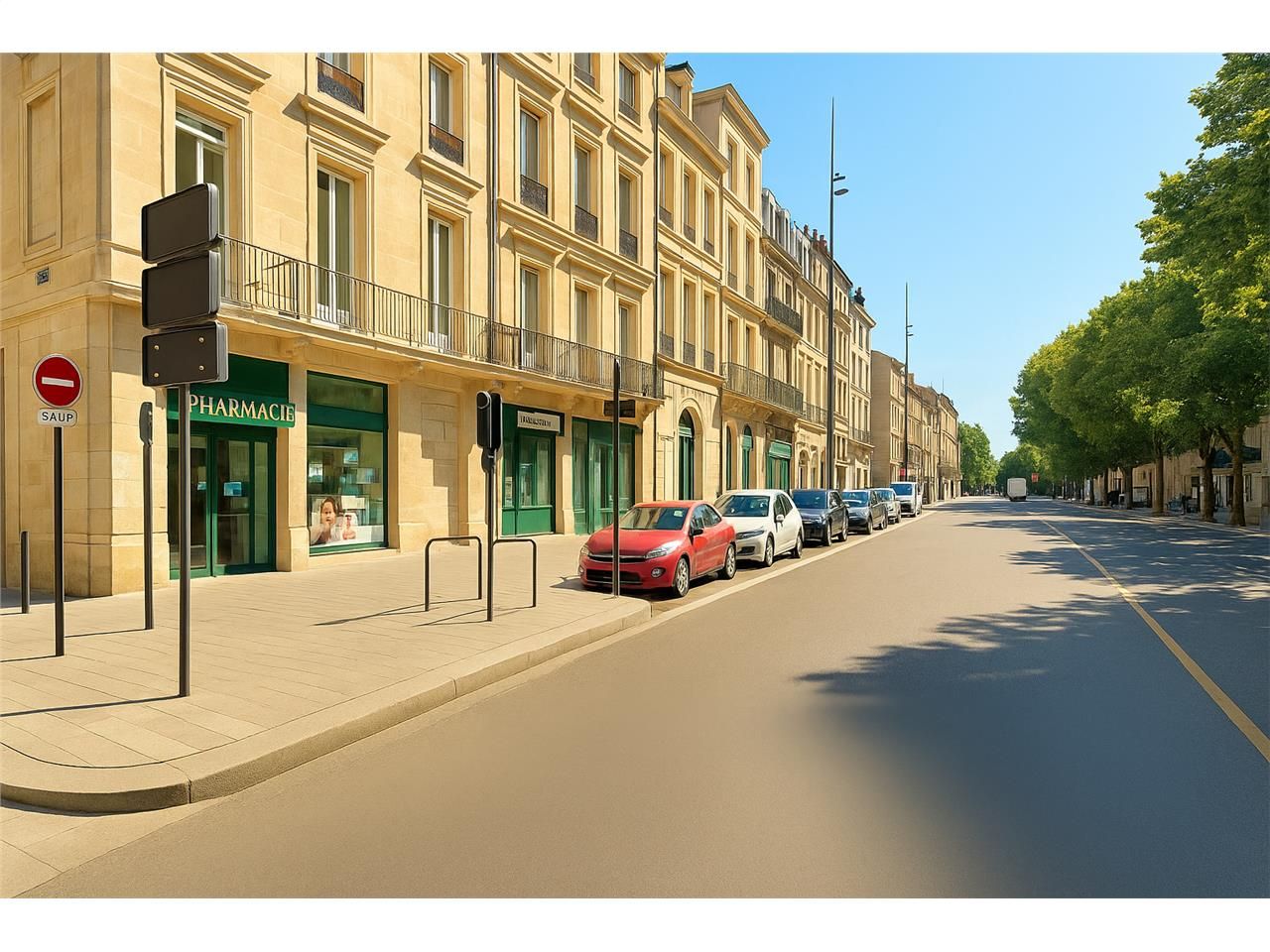 Location local commercial 190.00 m² à BORDEAUX