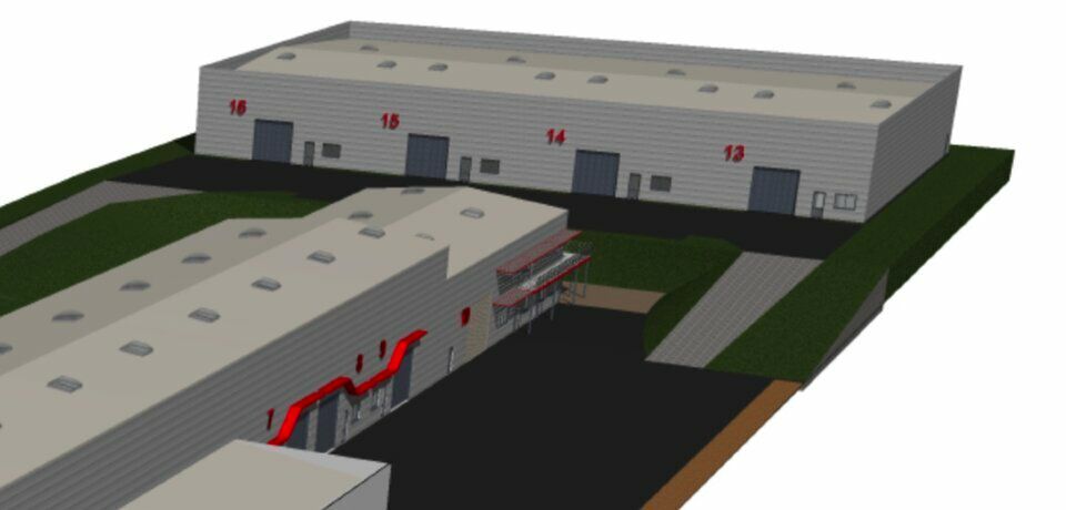 Vente local d''activites 2553 m² non divisibles