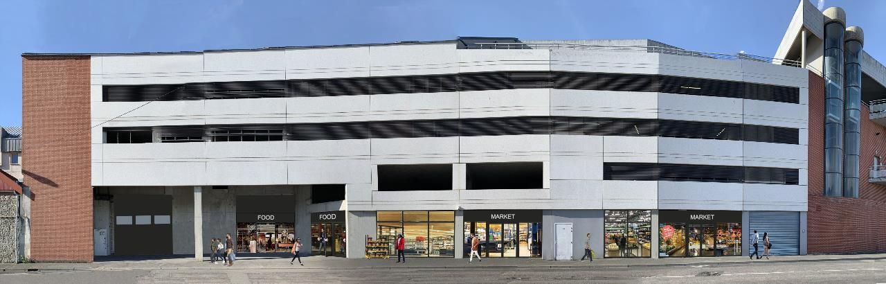 En plein centre-ville de Fécamp.