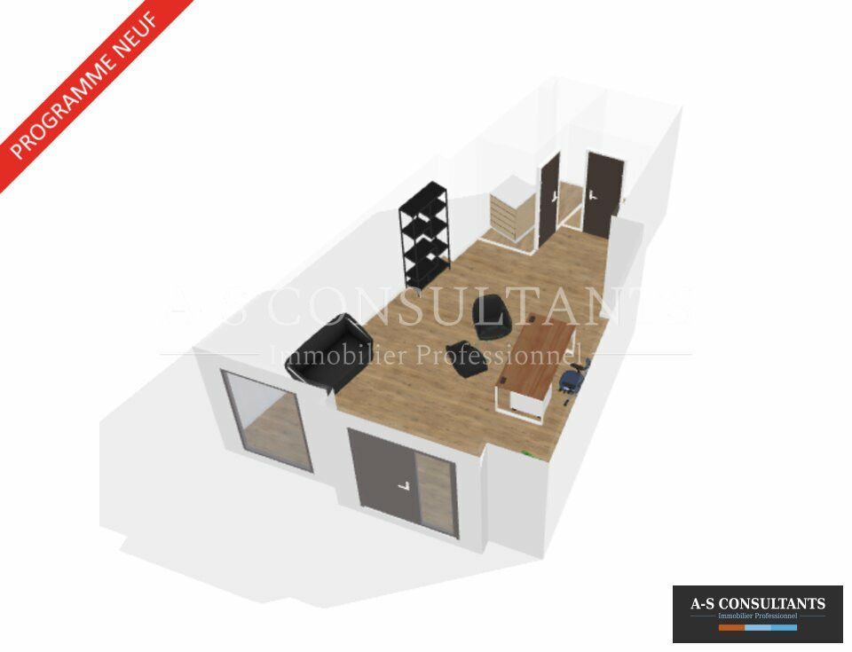 Vente local professionnel 46 m² non divisibles