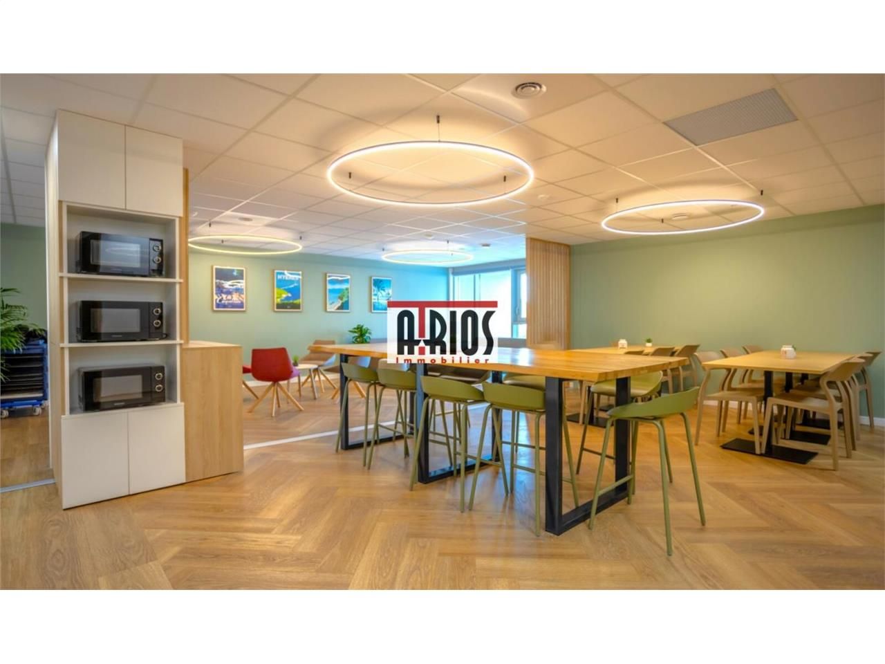 Location bureaux 150 m² non divisibles