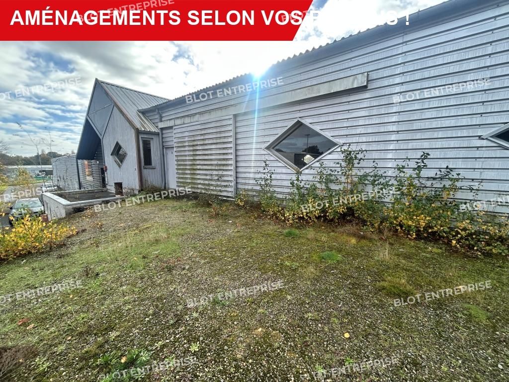 Location entrepôts 480 m² non divisibles