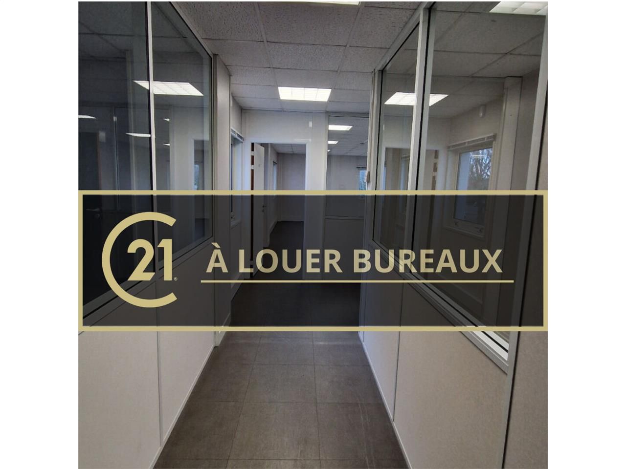 Location bureaux 383.00 m² à CAEN