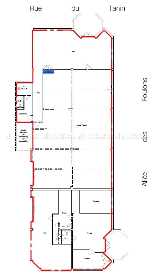 Location activités 431 m² non divisibles