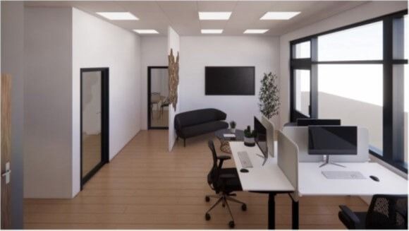 Location bureaux 63 m² non divisibles