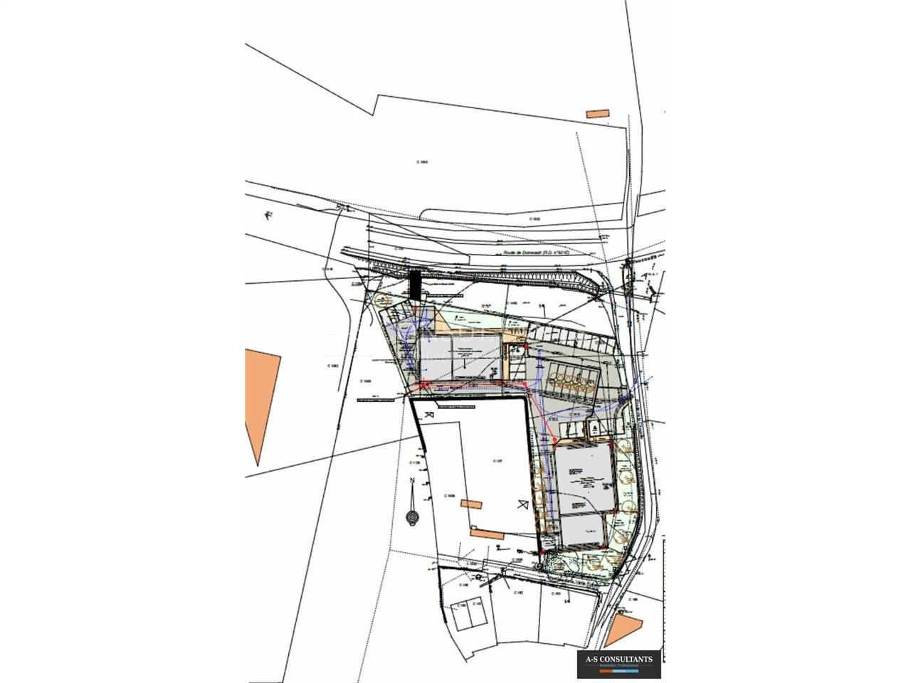  A LOUER DOMESSIN (73330) - 2 locaux commerciaux neufs idéalement situés à l'entrée de la zone commerciale de la Baronnie.