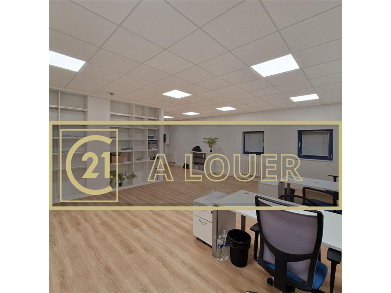 Location bureaux 72.00 m² à HEROUVILLE SAINT CLAIR