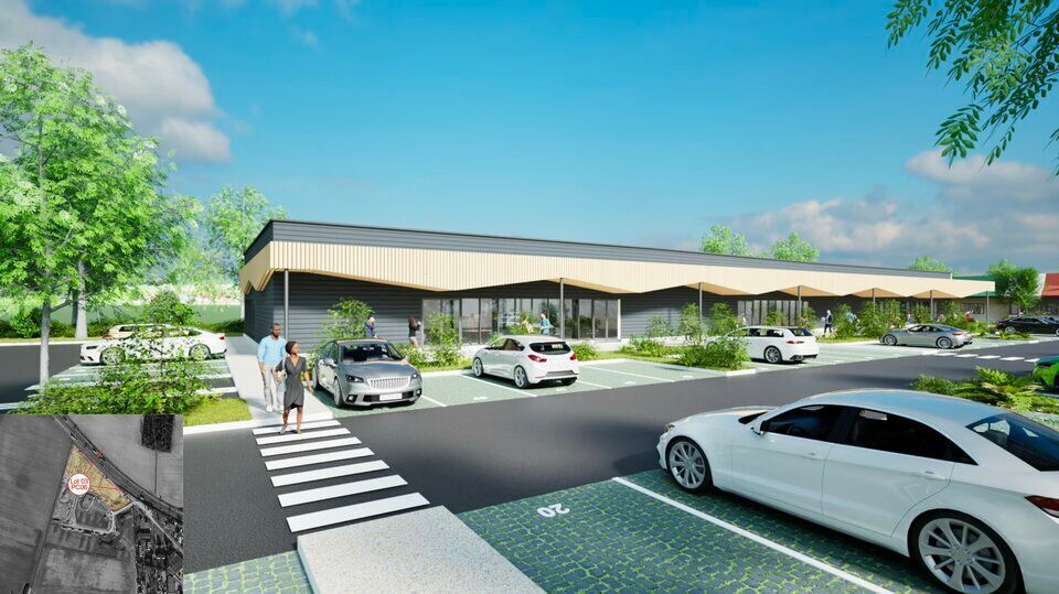 Location local commercial 344 m² non divisibles