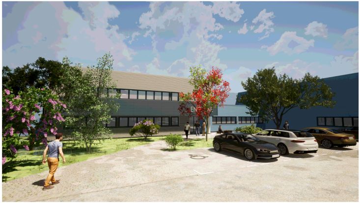 Location local 7498 m² à Blyes