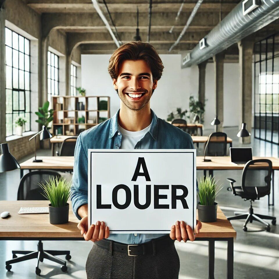 Location bureaux 250 m² non divisibles